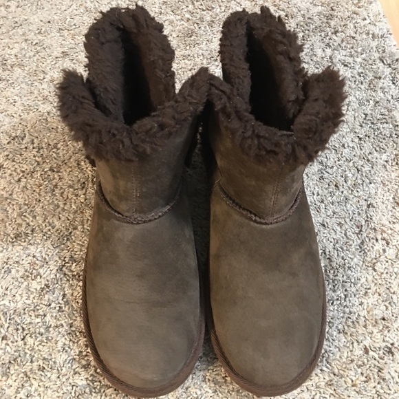 Lamo Brown Suede Winter Boots - Picture 2 of 9